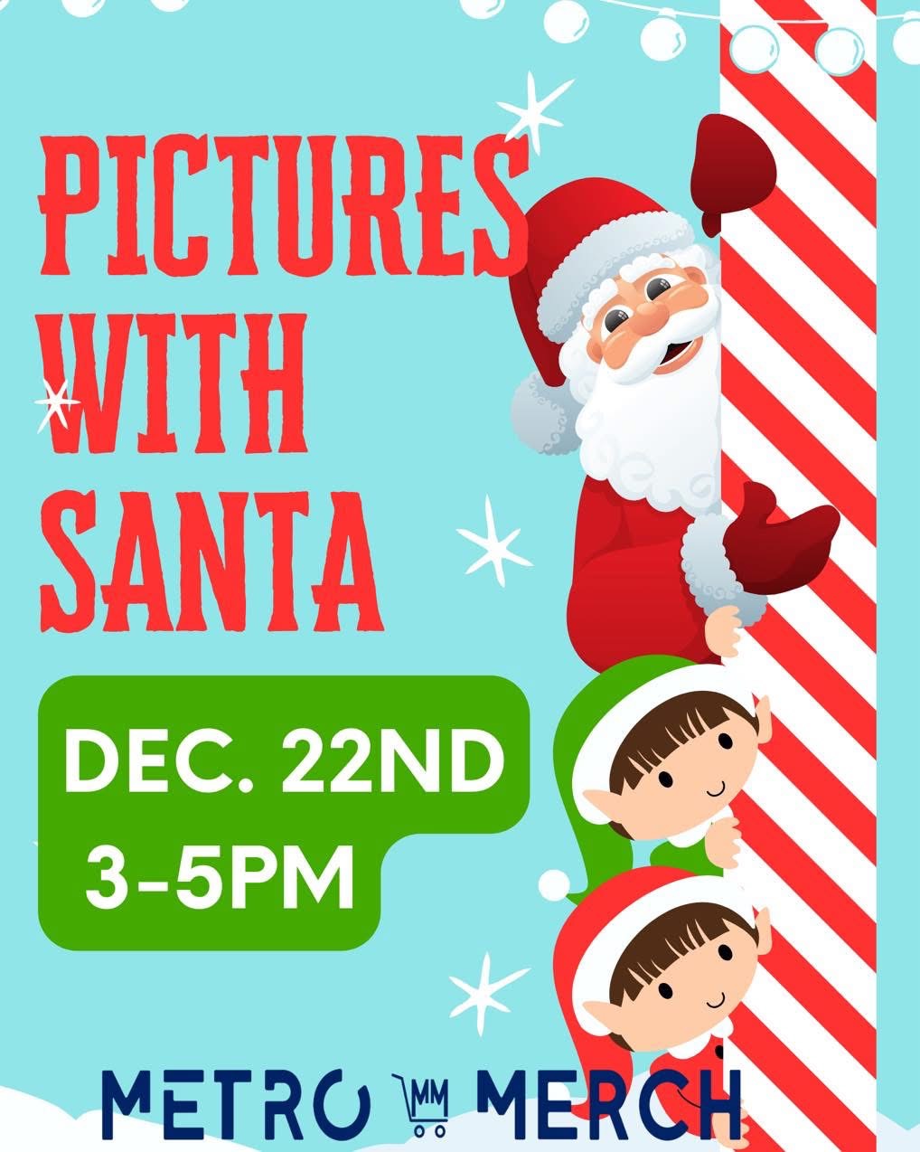 Broken Arrow Pictures with Santa